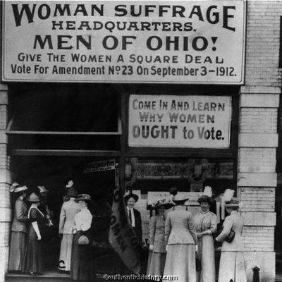 Timeline: Woman's Suffrage
