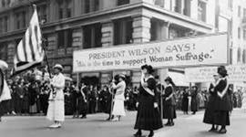 Timeline: Women"s Suffrage