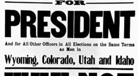 Timeline: Women's Suffrage