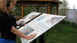 Timeline: les inventions liées a l'évolution des parcours touristiques audio guidés