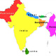 South asia map