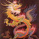 Chinese dragon yellow 3 large