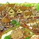 E middle ages   town