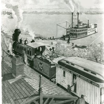 Timeline: Steamboats to Railroads