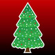 Freevector christmas tree cartoon