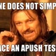 One does not simply ace an apush test