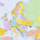 Europe countries map en 2
