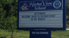 Timeline: Harbor View Elementary in 2020