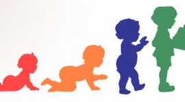 Timeline: Desarrollo físico y psicomotor, alimentación del niño de 0-6 años