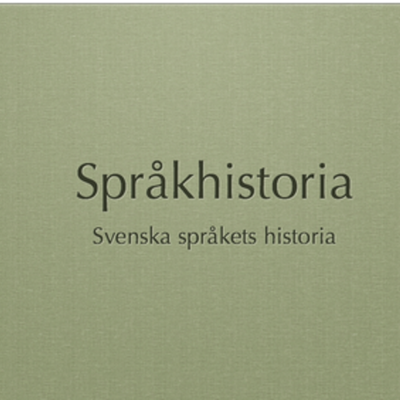 Timeline: Språkhistoria Amanda & Julia