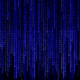Blue matrix code