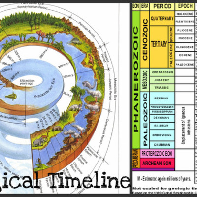 Timeline: Geological Timeline by Sydney Tillman