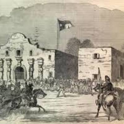Timeline: Grace's The Texas War for Independence and A LINE IN THE SAND the Alamo Diary of Lucinda Lawrence