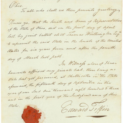 Timeline: Statehood of Ohio