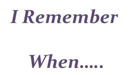 Timeline: I Remember