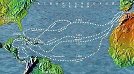 Timeline: История путешествий Христофора Колумба