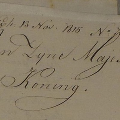 Timeline: Christiaan's Eerste Brief