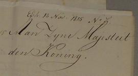 Timeline: Christiaan's Eerste Brief