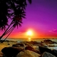 20521 rocky beach sunset