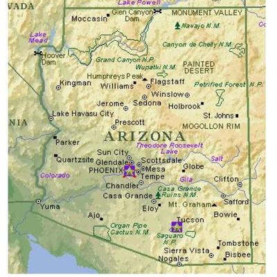 Timeline: Timeline of Arizona
