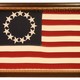 Betsy ross first american flag ornate f