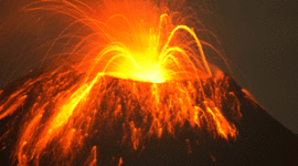 Timeline: Volcanoes in history