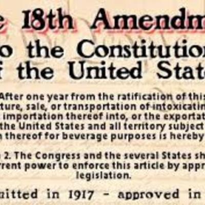 Timeline: 18th Amendment