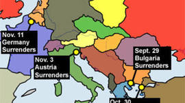 Timeline: World War I: 1918