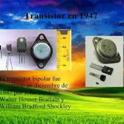 Timeline: Desarrollo científico tecnológico a partir de la invención del transistor en 1947