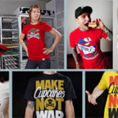 Timeline: graphic design in clothes