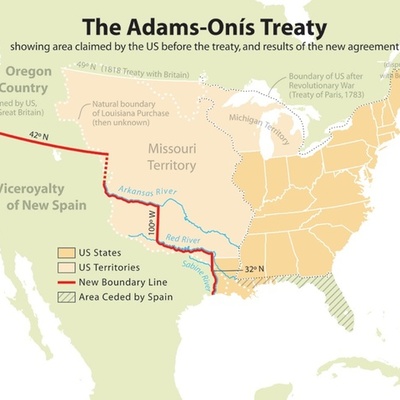 Timeline: Transcontinental Treaty