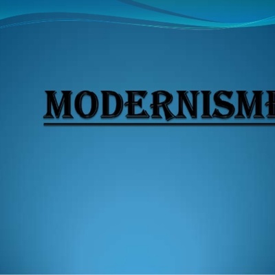 Timeline: Modernisme