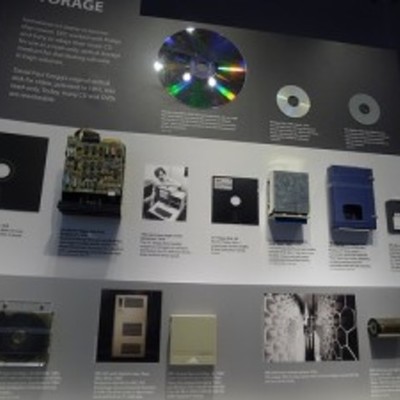 Timeline: Electronic Data Storage -- Then and Now