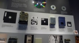 Timeline: Electronic Data Storage -- Then and Now