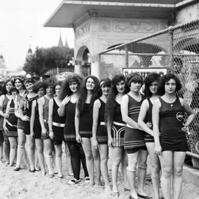 Timeline: Uncovered: The Evolution of Women's Bathing Suits