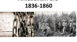 Timeline: Antebellum Era