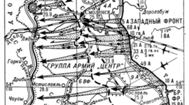 Timeline: Смоленско-Рославльская операция
