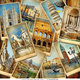 Stock photo travel in italy vintage collage 113500528