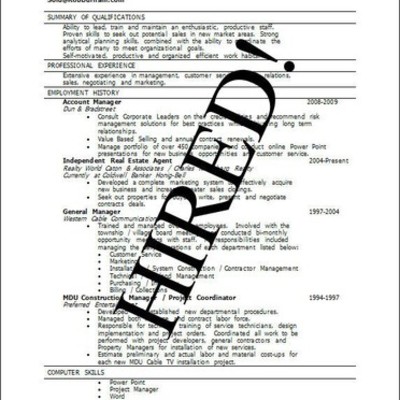 Timeline: How to Make a Good Resume