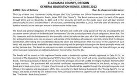 Timeline: Bond Issuance Process