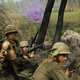 Soldiers engaged in operation byrd vietnam