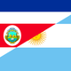 Banderas costarica argentina