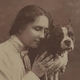 Helen keller with dog 0