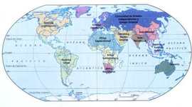 Timeline: Perspectiva Histórica del Espacio Mundial entre 1914 -  2005