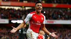 Timeline: Los números de Alexis en Europa