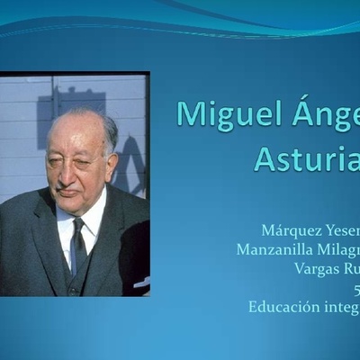 Timeline: Miguel Ángel Asturias