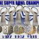 5x super bowl champions rings