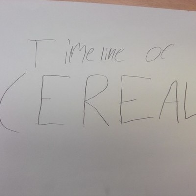 Timeline: Timeline of cereal