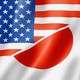 Usa japan flag