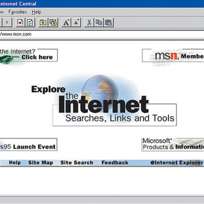 Timeline: The Internet in the 90's